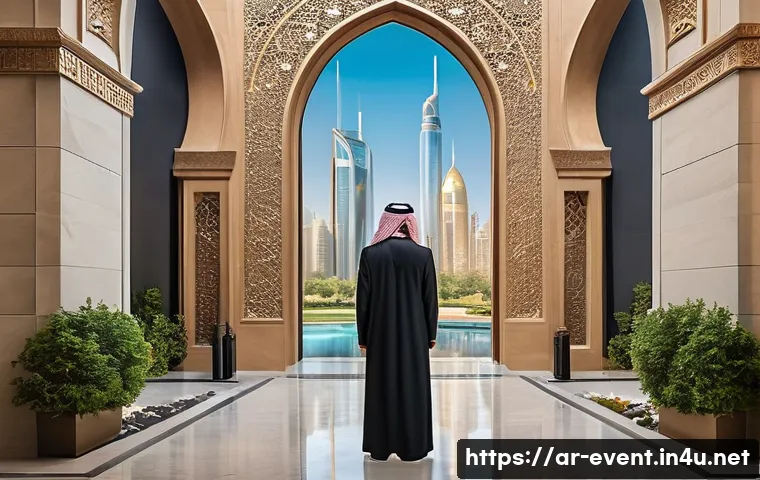 이벤트기획 관련 자격증 종류 - **"A confident and impeccably dressed Arab professional (either male or female, wearing modern, mode...